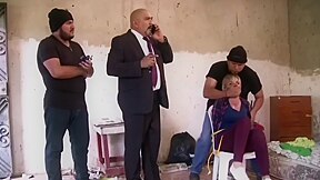 Barbara Najas Tapegagged And Handgagged