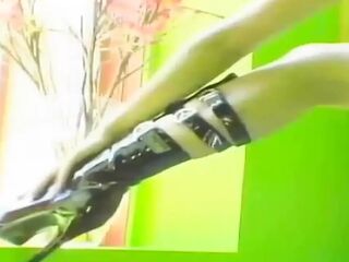 Golden-haired Chick Fingers Trickling Snatch to Pulsing Climax