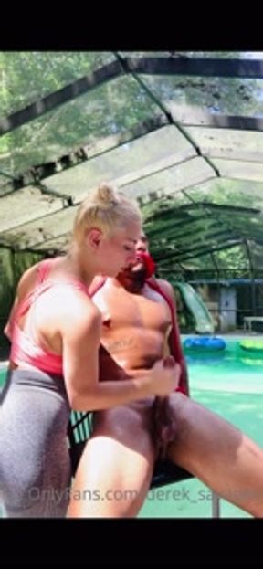 Step sister ties me up while shemake me cum