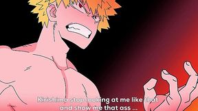 Bakugo Bares All and Gets Fucked by Kirishima