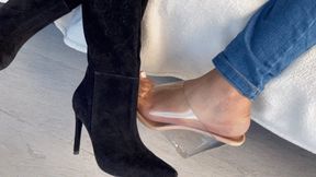 LANA NOCCIOLI with LESBIAN FRIEND - My friend WORSHIP my FEET