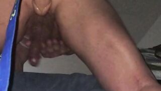 Hands free fuck machine multi prostate orgasm and squirt