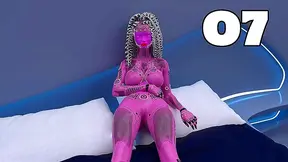 Stranded Astronaut Meets Busty Robot Paige for Steamy 3D Hentai Action