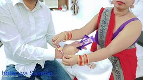 rakhi 2022 : indian xxx step-bro step sis sex video with slow motion - hotty jiya sharma