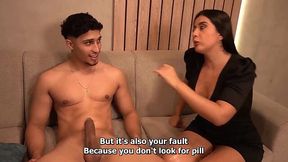 Horny AF Teen Gets Rock Solid Boner Courtesy of His Thick Ass Stepmom