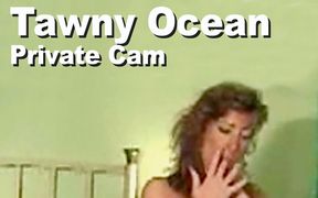 Tawny Ocean Strip Spread Masturbate Twa110-20