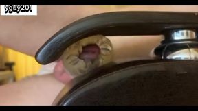 Loud Guy Moaning While Fucking Fleshlight and Dirty Talk Until Huge Cum with Intense Orgasm