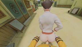 Naruto 3D - Tenten - Welcome To Konoha 360° ULTRA HAD RAY TRACED. (A XXX Parody)