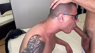 TIAGO GAÚCHO - FODIDO PELO VIZINHO SOCADOR QUE GOZOU DUAS VEZES NO RABÃO DO GAÚCHO TATUADO - SEXO GAY BRASIL - SEXO SEM CAMISINHA COM JUDOCA