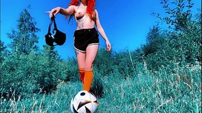 Come play soccer with me
