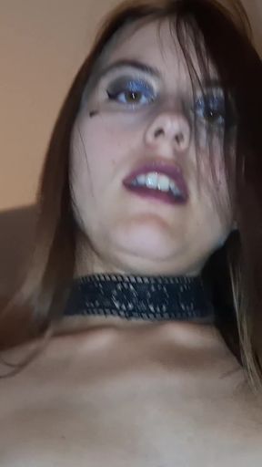 Jaw-dropping moment from &quot;Big Titty Goth Girlfriend Dominates A Big Dick&quot;
