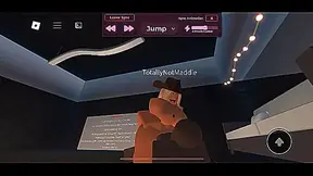 Tiny Roblox Cowgirl Tamed by Massive BBC in Steamy Forbidden Rodeo Ride