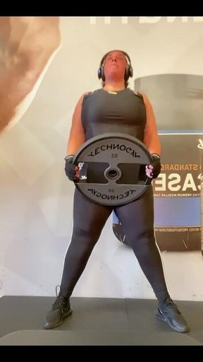 At the Gym Let Me Know if You Want a Sexy Workout Video