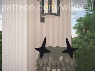 Honkai Starail playgirl gets screwed - Minecraft animation