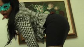 Swinger masked amateur party