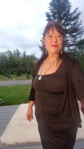 Zilah Luz Enjoying Masturbating My Hairy Pussy, and at Times Howling Like a She Wolf!
