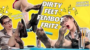 4K Ziva Fey - Dirty Feet Fembot Fritz