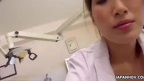 Sultry Japanese Dentist Fucks Yume Mizuki in Steamy Orgy