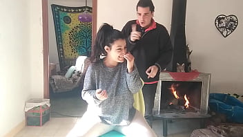MY STEP SIS IS BORED OF STUDYING AND PREFERS STEPBROTHER&#039_S COCK