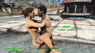 Beautiful prostitutes perfectly please guys and girls in Fallout game - PC Game