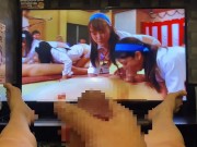 Masturbation in the video box 0924-1