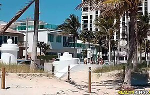 Spring break beach house party, Brandi Bae, Mandy Muse
