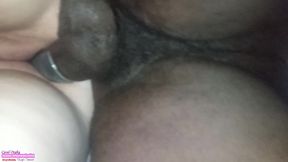 Wife drooling all over the dick