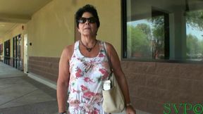 Cougar BBW GILF Smokes &amp; Poses
