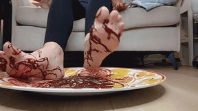 Charlee's Sweet Chocolate Feet