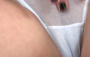 Lucy Gresty saucy tease and panty stuffing