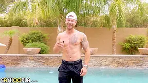 Travis Castros Steamy Solo Workout: Muscles Masterful Masturbation – Gay XXX