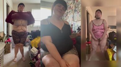 Hot MILF BBW Masturbates In Shower With Sex Toys Then Squirts Hard Compilation
