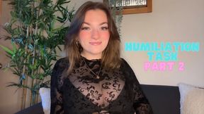 Humiliation Task Slave Training Part 2