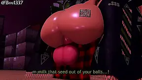 Bound Pleasure: Submissive Femboy Yields to Dark Temptation