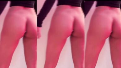 big butt plug girl twerks