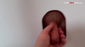 Straight Guy Shoots His Load on the Tongue Swallowed at the Gloryhole