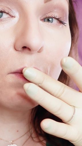 Asmr and Close-ups: Giantess Devour Fetish - Eating Cars From Chocolate. Braces.