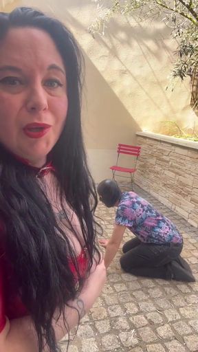 Cleaning My Dirty Feet...