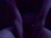 Shy boy strips and faps in the dark alone