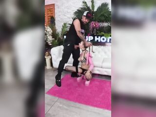 Breezy Bri Moves Her Big Butt While Sucking Ass In A Rimjob!
