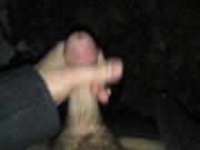 QUICK, RISKY CUM OUTSIDE IN VIEW OF HIGHWAY | VANYA VENIKOV