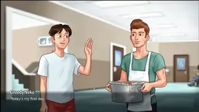 Animated session in Summertime Saga #3