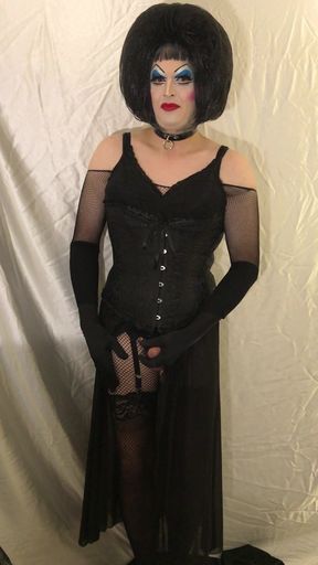 Stroking Drag Queen Sissy Slut