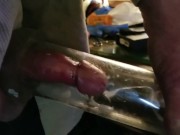 Pecker pump cumshot