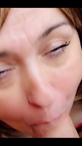 Just the Swallow Big-titted Cum Bucket