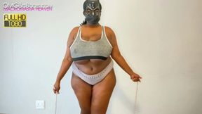 ”Maskedjuggs Ebony Macromastia Large Breasts Bouncing”