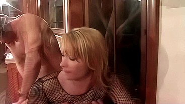 Katja Kassin Takes Threesome Double Anal from John and Alex