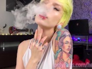 Tattooed and pierced Helly_Rite makes her holes wet OnlyFans teaser