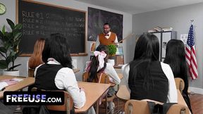 Quinton and Celestina's rough porn