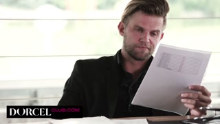 Lesbian sex at work